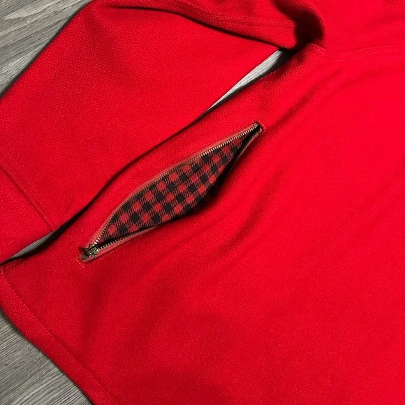 Vintage Polo Ralph Lauren Wool Mackinaw Cruiser Ski Togs Jacket Red Men’s Medium - Picture 10 of 12